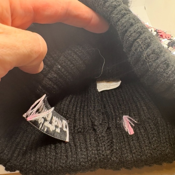 Juicy Couture kids sequin beanie, one size - Picture 8 of 10